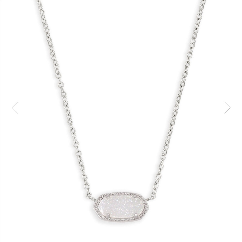Kendra Scott Iridescent Drusy Necklace